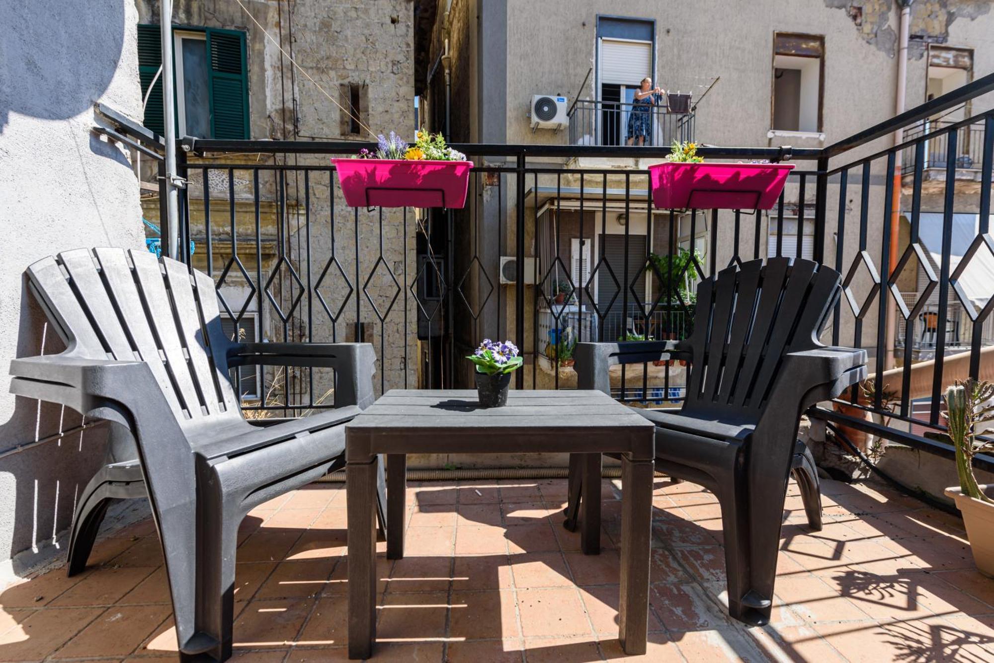 La Terrazzina Sul Porto Apartman Nápoly Kültér fotó